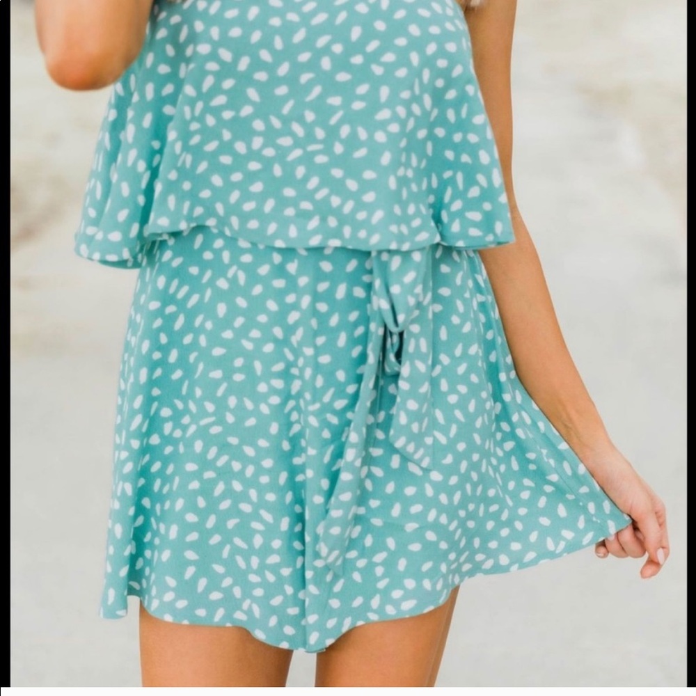 Pink Lily Team Romper